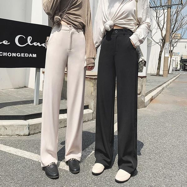 women's pants & capris winter velvet thick straight wide leg womens trousers autumn streetwear chic women high waist plus size loose1, Black;white
women's pants & capris winter velvet thick straight wide leg womens trousers autumn streetwear chic women high waist plus size loose1, Black;white