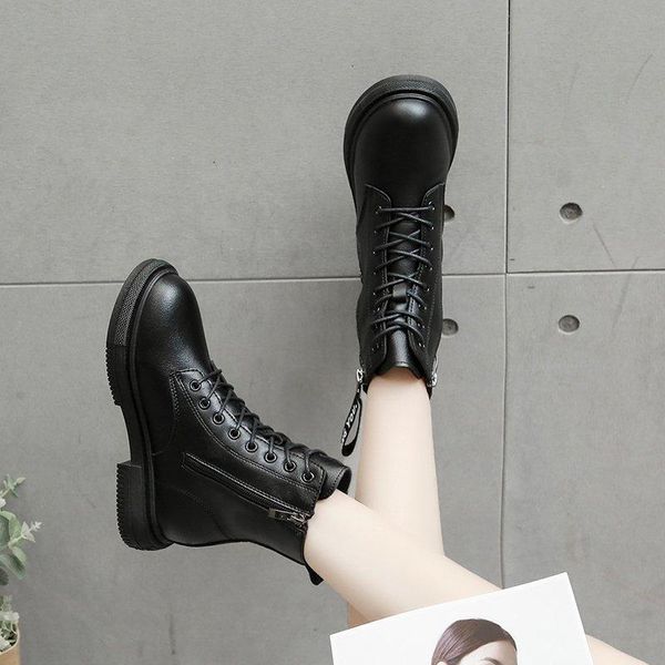 lace up boots rock shoes woman round toe boots-women luxury designer flat heel winter footwear low black autumn ankle 2021
lace up boots rock shoes woman round toe boots-women luxury designer flat heel winter footwear low black autumn ankle 2021