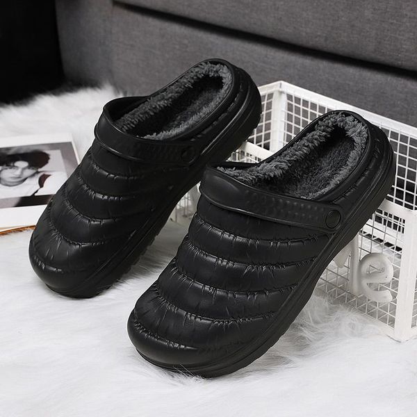 slippers women winter cotton slipper plus warm indoor house shoes light comfortable men outdoor gardon waterproof snow soft, Black
slippers women winter cotton slipper plus warm indoor house shoes light comfortable men outdoor gardon waterproof snow soft, Black