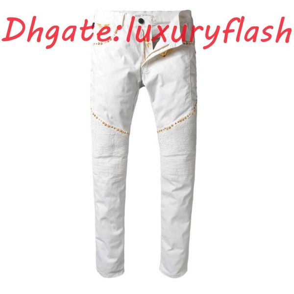 jeans men jeans robin new rivet metal tag golden wings casual robin biker gerade male jeans, Blue
jeans men jeans robin new rivet metal tag golden wings casual robin biker gerade male jeans, Blue