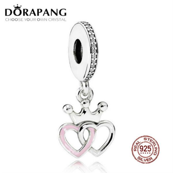 2021 new 100% 925 sterling silver crowned hearts dangle charm orchid pink enamel pendant bead for mother gift bracelet diy, Black
2021 new 100% 925 sterling silver crowned hearts dangle charm orchid pink enamel pendant bead for mother gift bracelet diy, Black