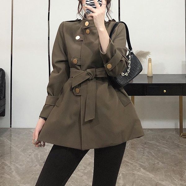 seebeautiful loose trench coat long sleeve belt single breasted windbeaker new fashion 2021 autumn winter women m111, Tan;black
seebeautiful loose trench coat long sleeve belt single breasted windbeaker new fashion 2021 autumn winter women m111, Tan;black