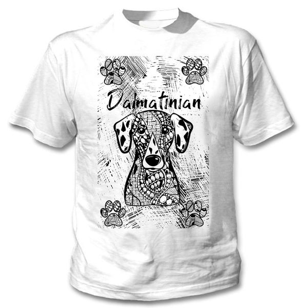 2019 dalmatinian - new cotton white tshirt sport hooded sweatshirt hoodie