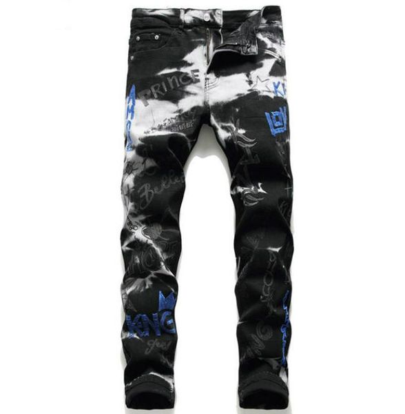 21ss men's brand designers jeans distressed ripped slim fit biker denim pants mens leisure fashion jeans am118, Blue
21ss men's brand designers jeans distressed ripped slim fit biker denim pants mens leisure fashion jeans am118, Blue