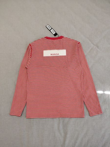 ncaasport 4 colors 19ss 244x9 long marina t-shirt toney pigment print striped long sleeve t-shirt size: s-3xl, White;black
ncaasport 4 colors 19ss 244x9 long marina t-shirt toney pigment print striped long sleeve t-shirt size: s-3xl, White;black