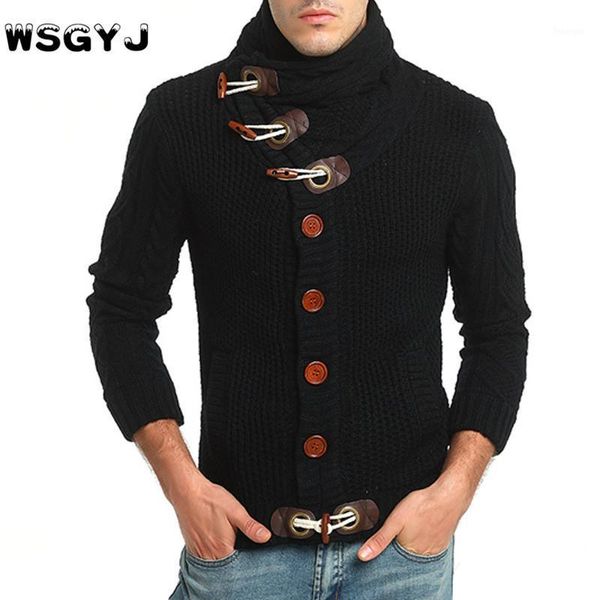 wsgyj sweater pullover men 2021 male brand casual slim sweaters men horns buckle thick hedging turtleneck men's sweater1, White;black
wsgyj sweater pullover men 2021 male brand casual slim sweaters men horns buckle thick hedging turtleneck men's sweater1, White;black