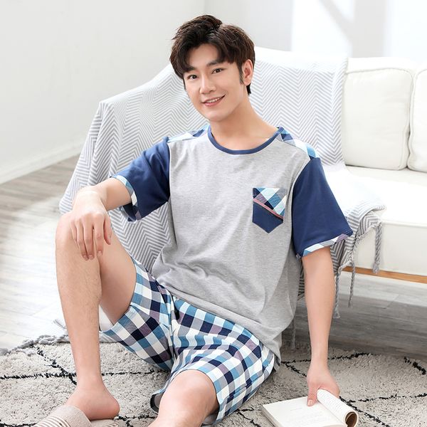 summer 100%cotton striped pajama sets men's loungewear pijama hombre pyjamas men pajamas sleepwear nightwear plus size homewear lj20111, Black;brown
summer 100%cotton striped pajama sets men's loungewear pijama hombre pyjamas men pajamas sleepwear nightwear plus size homewear lj20111, Black;brown