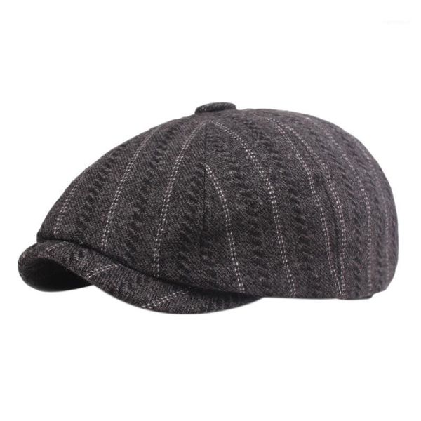 Newsboy Caps Men Octagonal Hats Black British Painters Hats Autumn Winter Berets Herringbone Flat Caps1, Blue;gray
Newsboy Caps Men Octagonal Hats Black British Painters Hats Autumn Winter Berets Herringbone Flat Caps1, Blue;gray