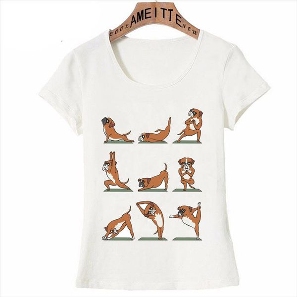 new summer women t shirt boxer dog yo ga t shirt fashion white casual woman novelty print tees cute girl short
new summer women t shirt boxer dog yo ga t shirt fashion white casual woman novelty print tees cute girl short