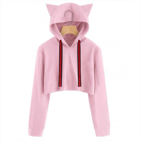 womens cute cartoon cat ears hoddies solid red cap long sleeve hoodie sweatshirt hooded crop busos para mujer o, Black
womens cute cartoon cat ears hoddies solid red cap long sleeve hoodie sweatshirt hooded crop busos para mujer o, Black