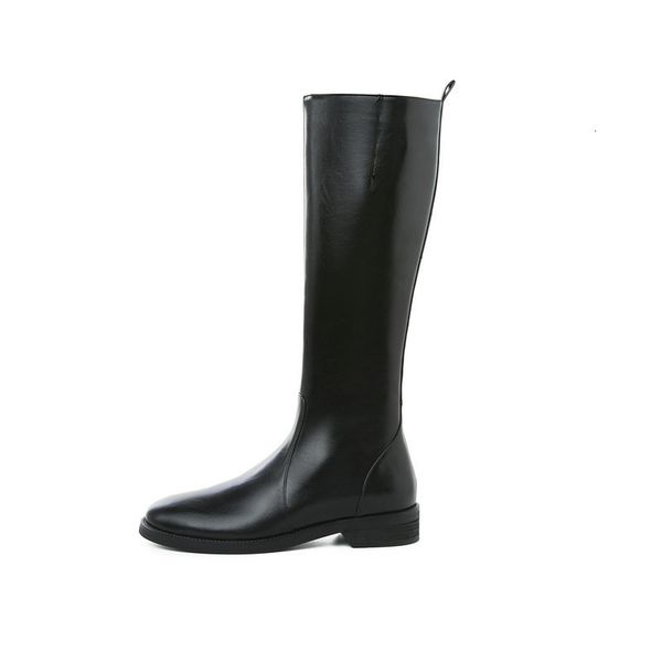 2021 new women fashion solid genuine leather knee high night club shoes woman square heels long riding boots 3lwn, Black
2021 new women fashion solid genuine leather knee high night club shoes woman square heels long riding boots 3lwn, Black