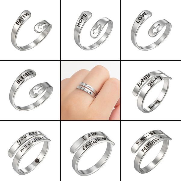vintage letter open ring adjustable women men statement rings personalised engraved girls signet ring for party, Silver
vintage letter open ring adjustable women men statement rings personalised engraved girls signet ring for party, Silver