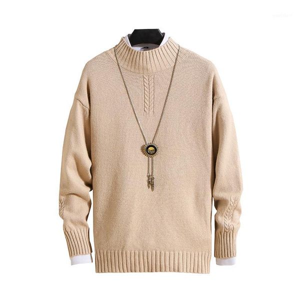 sweater men's autumn/winter 2020 new fashion business casual sweater o-neck slim knit men's pullover long sleeve coat1, White;black
sweater men's autumn/winter 2020 new fashion business casual sweater o-neck slim knit men's pullover long sleeve coat1, White;black