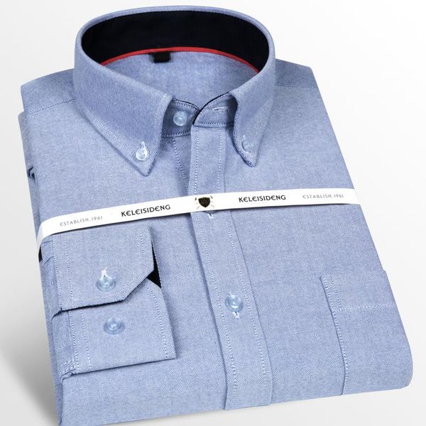 men's oxford cotton standard-fit casual button-down shirts chest pocket long sleeve comfortable soft dress shirt, White;black
men's oxford cotton standard-fit casual button-down shirts chest pocket long sleeve comfortable soft dress shirt, White;black