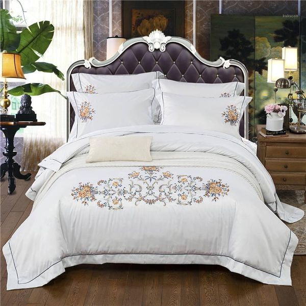 ivarose new 4/6-pieces 100%cotton embroidery bed set luxury bedding sets king size bed set duvet cover sheet1
ivarose new 4/6-pieces 100%cotton embroidery bed set luxury bedding sets king size bed set duvet cover sheet1