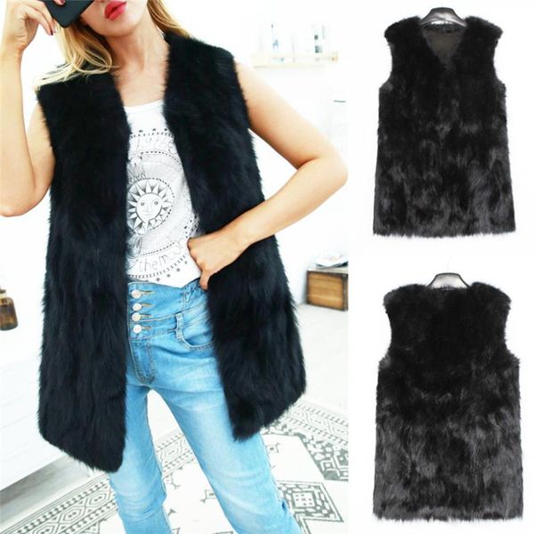 lanshifei winter autumn faux fur gilet girl fake fur jacket imitation long vest woman fall faux sleeveless coat, Black
lanshifei winter autumn faux fur gilet girl fake fur jacket imitation long vest woman fall faux sleeveless coat, Black