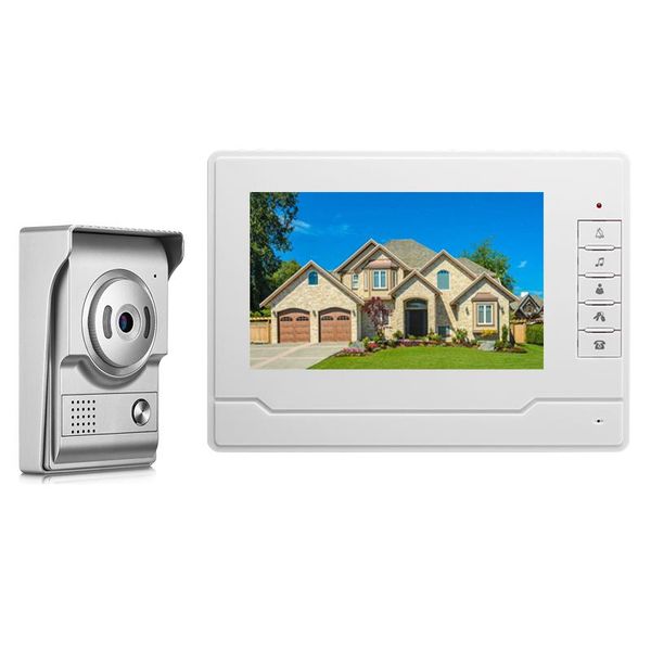 video door phones 7'' tft lcd wired phone visual intercom speakerphone system with waterproof outdoor ir camera
video door phones 7'' tft lcd wired phone visual intercom speakerphone system with waterproof outdoor ir camera