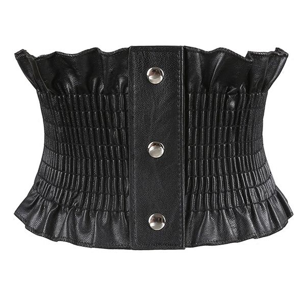 autumn pu dress super wide elastic for women high waist belt corset girdle cinto feminino black red y200501, Black;brown
autumn pu dress super wide elastic for women high waist belt corset girdle cinto feminino black red y200501, Black;brown