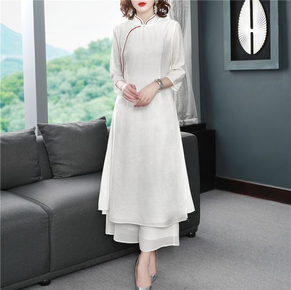 spring and summer 2020 new slim lady skirt celebrity temperament 7 3 sleeve stand collar quality women's dress skirt skirts dress fairy, Black;gray
spring and summer 2020 new slim lady skirt celebrity temperament 7 3 sleeve stand collar quality women's dress skirt skirts dress fairy, Black;gray