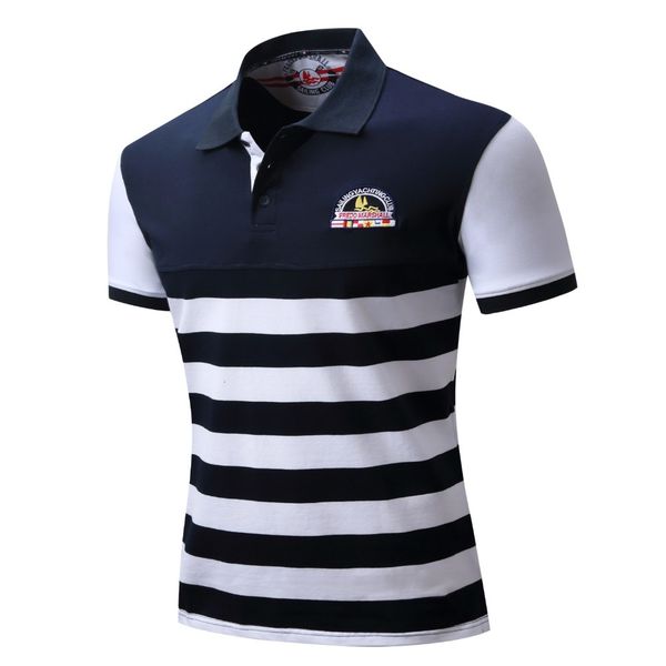 2021 new brand arrived solid polo shirt of striped men casual leisure shirts short sleeve 100% cotton plus male white red size hhqr, White;black
2021 new brand arrived solid polo shirt of striped men casual leisure shirts short sleeve 100% cotton plus male white red size hhqr, White;black