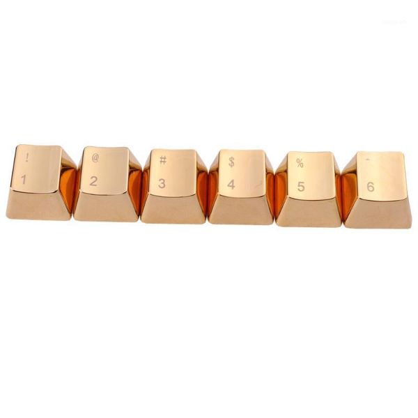 keyboards metal keycaps number key 1~6 keyset golden/silver oem profile cherry mx caps for switches mechanical gaming keyboards1
keyboards metal keycaps number key 1~6 keyset golden/silver oem profile cherry mx caps for switches mechanical gaming keyboards1