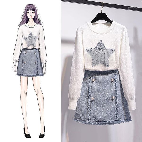 ichoix mesh sweater women 2 piece set tassel elegant casual girl 2 piece skirt set korean style two winter outfits 20191, White
ichoix mesh sweater women 2 piece set tassel elegant casual girl 2 piece skirt set korean style two winter outfits 20191, White