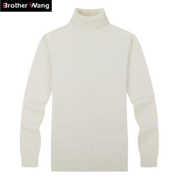brother wang brand men's casual pullovers sweater classic style fashion slim business turtleneck sweater male black white 201118, White;black
brother wang brand men's casual pullovers sweater classic style fashion slim business turtleneck sweater male black white 201118, White;black