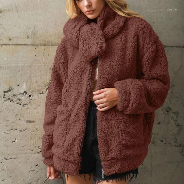 bella philosophy winter warm scarf coat vintage faux fur female loose coat jackets casual street wear lady teddy bear outwears1, Black
bella philosophy winter warm scarf coat vintage faux fur female loose coat jackets casual street wear lady teddy bear outwears1, Black