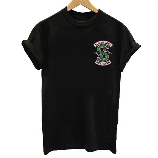 riverdale summer women black t shirt riverdale t shirt plus size south side serpents tshirt jughead fashion vintage harajuku top, White
riverdale summer women black t shirt riverdale t shirt plus size south side serpents tshirt jughead fashion vintage harajuku top, White
