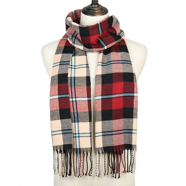 shawls men women plaid scarf 2021 winter cashmere for foulard femme long wool ladies business, Blue;gray
shawls men women plaid scarf 2021 winter cashmere for foulard femme long wool ladies business, Blue;gray