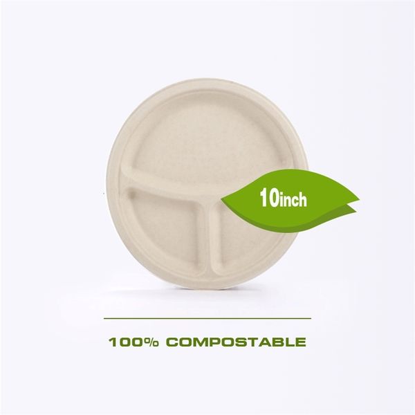biodegradable 9 inch 3 compartment disposable natural bagasse paper tray sugarcane plate 125 pack
biodegradable 9 inch 3 compartment disposable natural bagasse paper tray sugarcane plate 125 pack