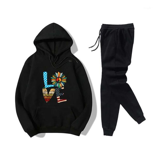 running sets causal printed tractsuit for women hooded pullover and sportpant 2 piece set jogging suit outdoor fitness baggy clothes1, Black;blue
running sets causal printed tractsuit for women hooded pullover and sportpant 2 piece set jogging suit outdoor fitness baggy clothes1, Black;blue