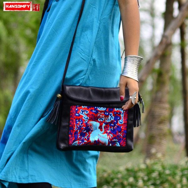 women's diagonal bag genuine leather handbags ethnic embroidery tassel small square messenger bag female crossbody shoulder bags
women's diagonal bag genuine leather handbags ethnic embroidery tassel small square messenger bag female crossbody shoulder bags