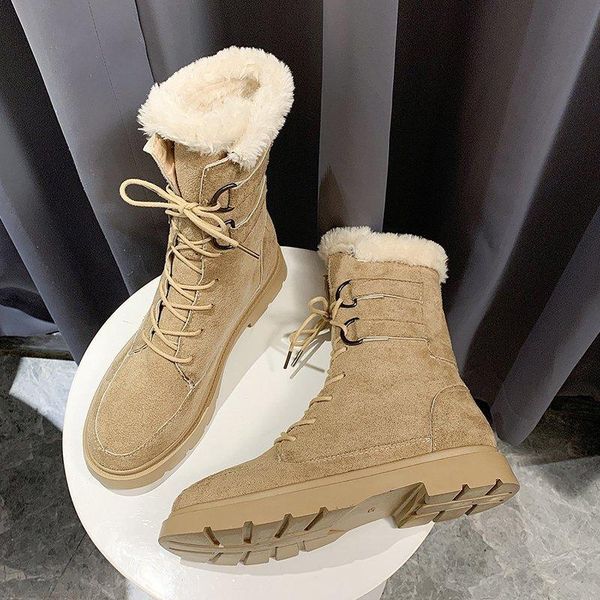 boots fashion plus velvet warm mid-tube women all-match suede thick-soled round toe casual women's fd-87, Black
boots fashion plus velvet warm mid-tube women all-match suede thick-soled round toe casual women's fd-87, Black