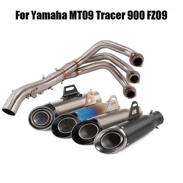 motorcycle exhaust system for mt09 tracer 900 fz09 pipe header link tube connect section slip on tips muffler1
motorcycle exhaust system for mt09 tracer 900 fz09 pipe header link tube connect section slip on tips muffler1