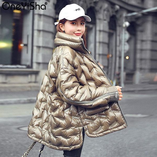 oneyisha stand collar light cloak down parkas white duck loose short female down outerwear thick warm winter jacket for women, Black
oneyisha stand collar light cloak down parkas white duck loose short female down outerwear thick warm winter jacket for women, Black