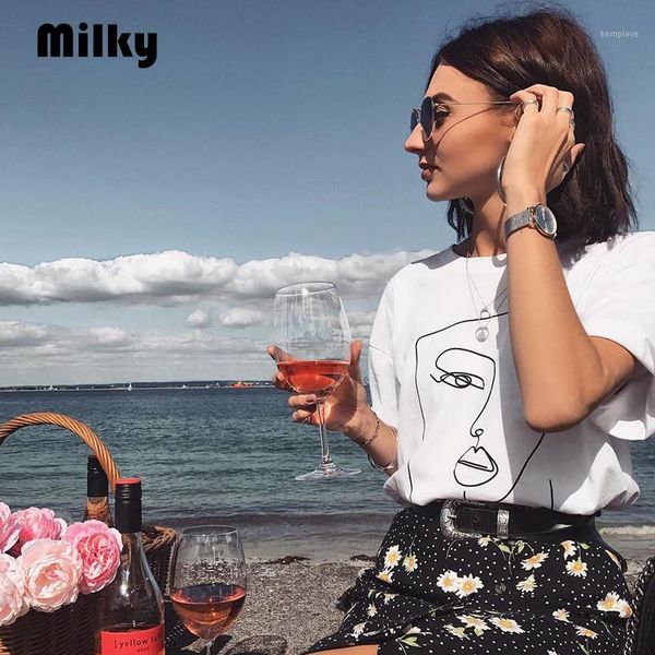 women's t shirt art face abstract loose women fashion t-shirt vintage casual ulzzang plus size harajuku graphic t-shirt1, White
women's t shirt art face abstract loose women fashion t-shirt vintage casual ulzzang plus size harajuku graphic t-shirt1, White