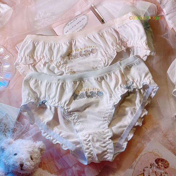 women's panties japanese soft sister sweet cute wide-brim briefs embroidery bowknot cotton low-waist underwear girls student, Black;pink
women's panties japanese soft sister sweet cute wide-brim briefs embroidery bowknot cotton low-waist underwear girls student, Black;pink