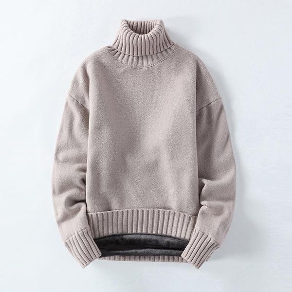 men's sweaters bonjean knitted sweater for male 2021 spring autumn pullovers turtleneck warm-keep casual fleece bj3576, White;black
men's sweaters bonjean knitted sweater for male 2021 spring autumn pullovers turtleneck warm-keep casual fleece bj3576, White;black