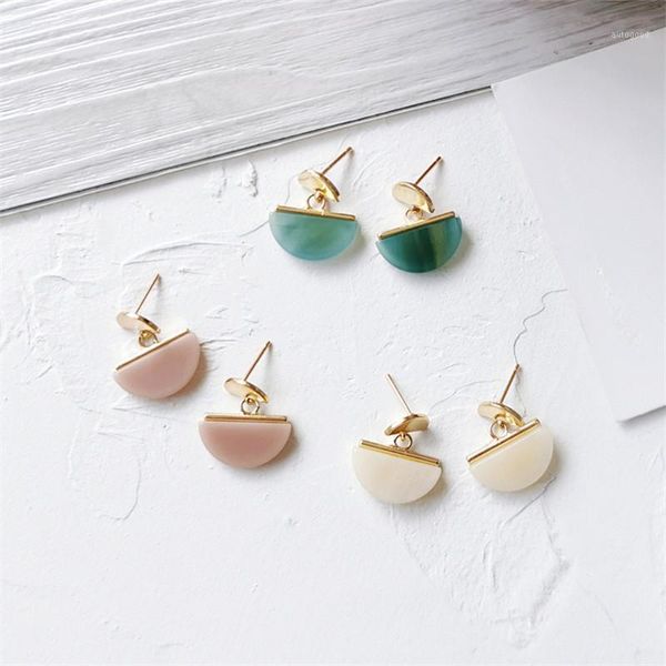 stud women fashion earrings acetate plate earring geometric semicircle contracted girl wholesale1, Golden;silver
stud women fashion earrings acetate plate earring geometric semicircle contracted girl wholesale1, Golden;silver