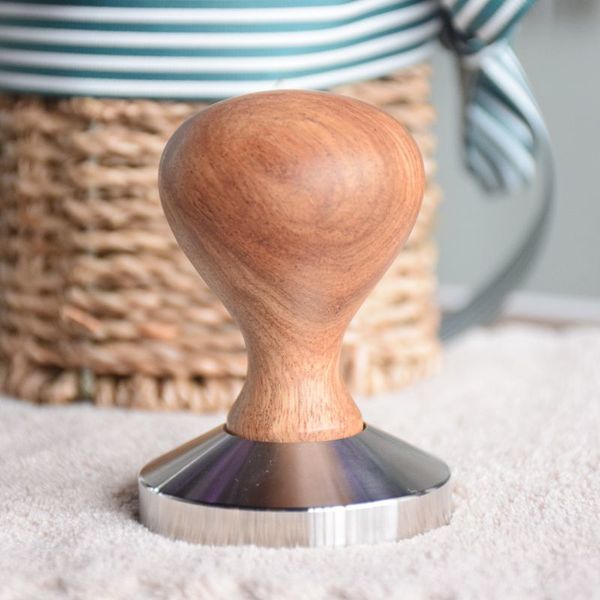 original rosewood handle tamper 58mm 304 stainless steel v60 barista espresso coffee maker distributor 53mm q0109
original rosewood handle tamper 58mm 304 stainless steel v60 barista espresso coffee maker distributor 53mm q0109