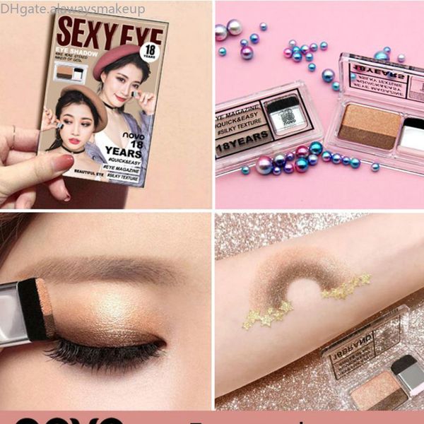 lazy eyeshadow cosmetics matte shimmer double color eye shadow stamp naked palette with brush nude makeup set
lazy eyeshadow cosmetics matte shimmer double color eye shadow stamp naked palette with brush nude makeup set