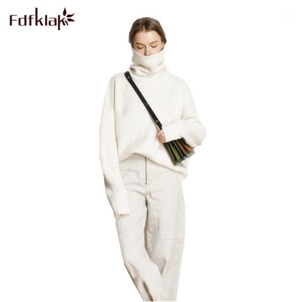 fdfklak soild color women pullover sweater 100% cashmere knitted jumpers pull femme winter thick warm clothes loose sweaters1, White;black
fdfklak soild color women pullover sweater 100% cashmere knitted jumpers pull femme winter thick warm clothes loose sweaters1, White;black