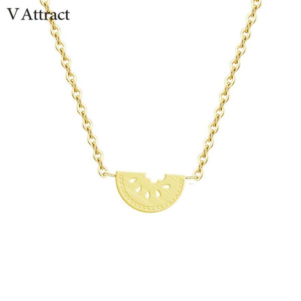 v attract summer fruit watermelon charm pendant necklace women men fashion jewelry gold ketting kettingen voor vrouwen, Golden;silver
v attract summer fruit watermelon charm pendant necklace women men fashion jewelry gold ketting kettingen voor vrouwen, Golden;silver