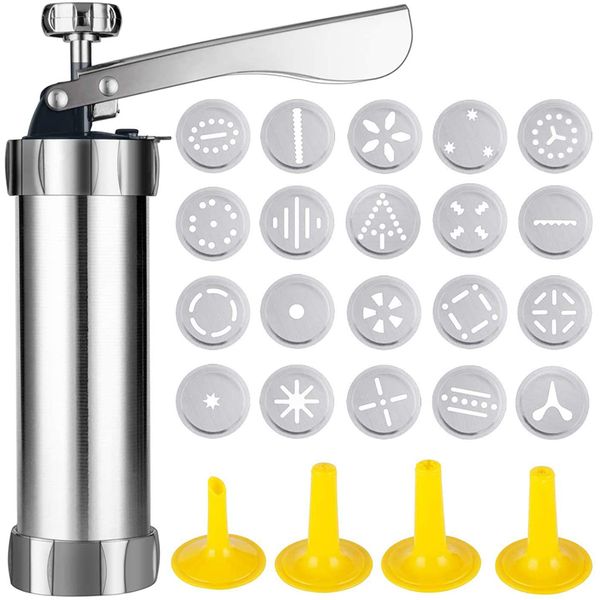 biscuit machine biscuit mould cream baking tool kitchen portable 20 cookie mould odd biscuit press metal 1 set of 4 nozzle cakes
biscuit machine biscuit mould cream baking tool kitchen portable 20 cookie mould odd biscuit press metal 1 set of 4 nozzle cakes