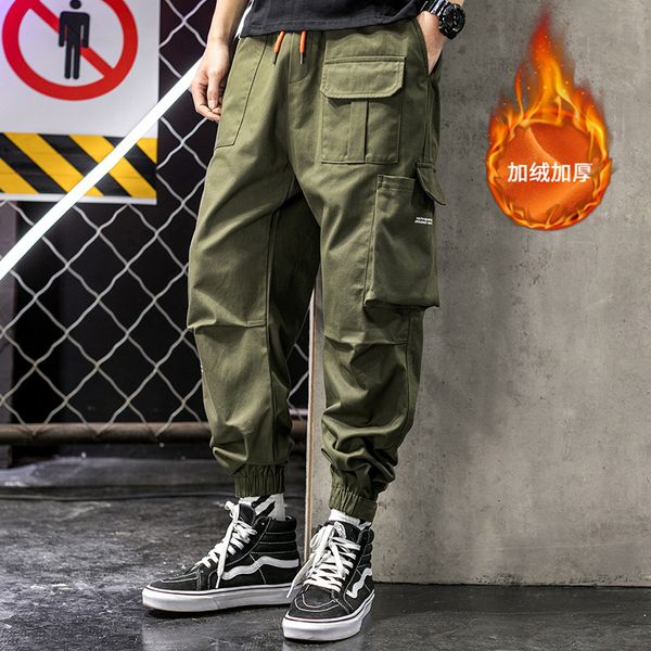 urban men's wear - 2020 winter new ins fashion brand large pocket overalls loose plush casual pants men's wear, Black
urban men's wear - 2020 winter new ins fashion brand large pocket overalls loose plush casual pants men's wear, Black