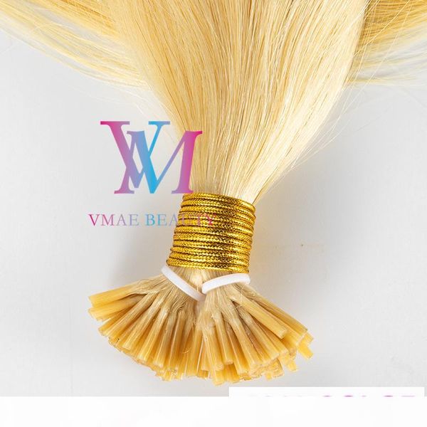 1g strand 100g pre-bonded natural 613 blonde brazilian straight keratin double drawn i tip european virgin human hair extensions, Black
1g strand 100g pre-bonded natural 613 blonde brazilian straight keratin double drawn i tip european virgin human hair extensions, Black