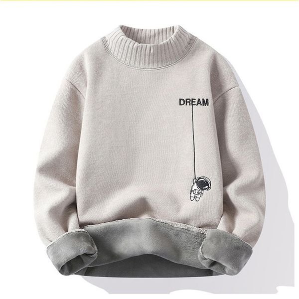 Men's woolen warm casual wear, comfortable soft, medium and high neck sweater, knitted coat, astronaut, winter, White;black
Men's woolen warm casual wear, comfortable soft, medium and high neck sweater, knitted coat, astronaut, winter, White;black