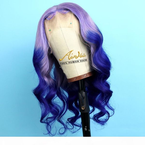 purpe ombre blue full lace human hair wigs with baby hair natural wave 150% density transparent colorful full remy glueless wigs, Black;brown
purpe ombre blue full lace human hair wigs with baby hair natural wave 150% density transparent colorful full remy glueless wigs, Black;brown