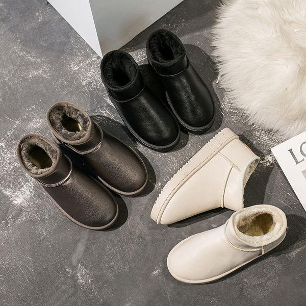 winter waterproof leather warm snow boots women casual chunky platform non-slip goth demonia boots fashion plush ankle, Black
winter waterproof leather warm snow boots women casual chunky platform non-slip goth demonia boots fashion plush ankle, Black